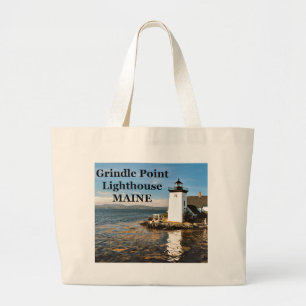 Grindle Point Lighthouse, Maine Tote Bag