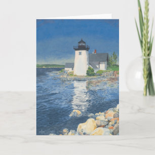 Grindle Point Lighthouse Thank You Card