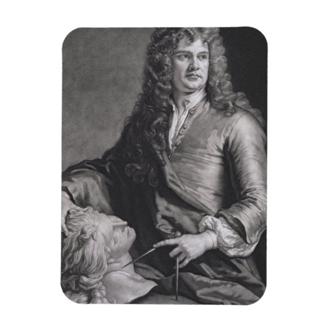Grinling Gibbons (1648-1721) (litho) Magnet (Vertical)