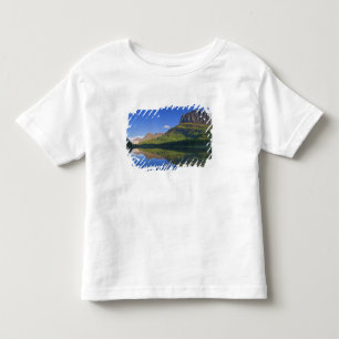 Grinnel Point and Allen Mountain reflect into Toddler T-Shirt