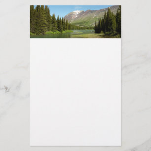 Grinnell Creek at Glacier National Park Stationery