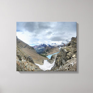Grinnell Glacier Overlook Detail - Glacier Canvas Print
