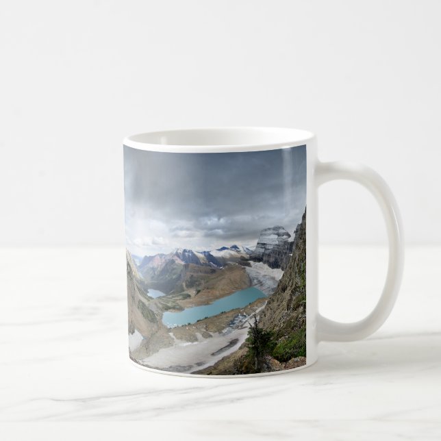 Grinnell Glacier Overlook - Glacier National Park Coffee Mug (Right)