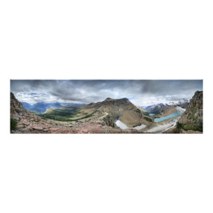 Grinnell Glacier Overlook - Glacier National Park Photo Print