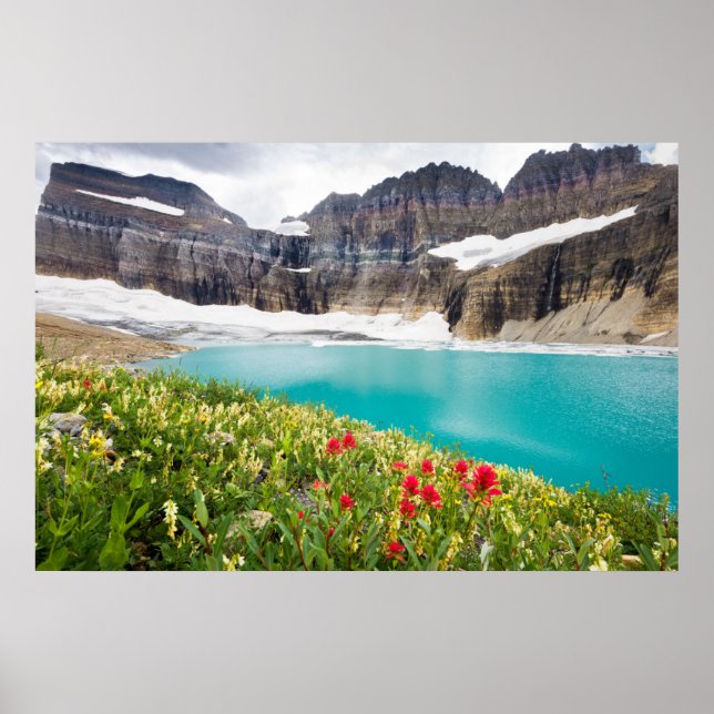 Grinnell Glacier Poster (Front)
