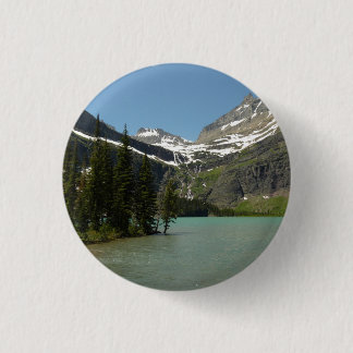 Grinnell Lake at Glacier National Park 3 Cm Round Badge