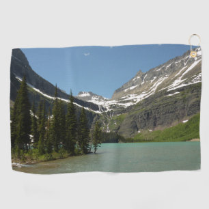 Grinnell Lake at Glacier National Park Golf Towel