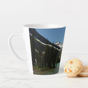 Grinnell Lake at Glacier National Park Latte Mug