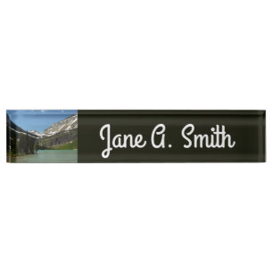 Grinnell Lake at Glacier National Park Nameplate