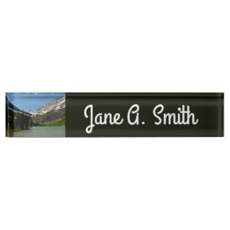 Grinnell Lake at Glacier National Park Nameplate