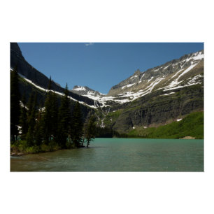 Grinnell Lake at Glacier National Park Poster
