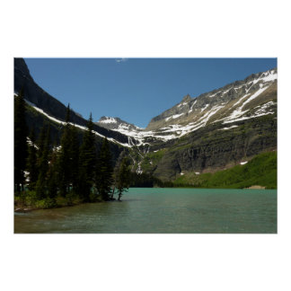 Grinnell Lake at Glacier National Park Poster