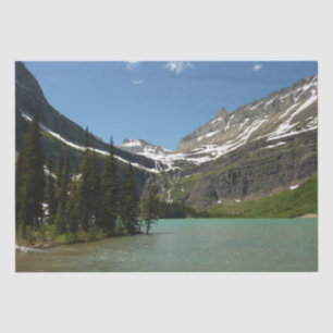Grinnell Lake at Glacier National Park Tissue Paper