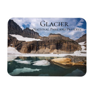 Grinnell Valley, Glacier National Park, Montana Magnet