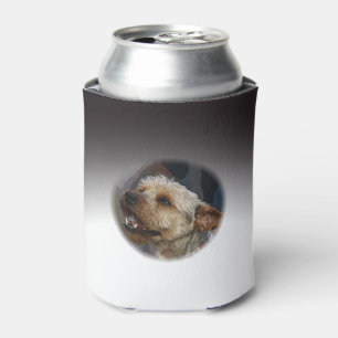 Grinning Border Terrier Cross Can Cooler