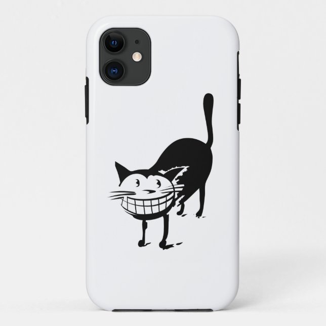 Grinning Cat Case-Mate iPhone Case (Back)