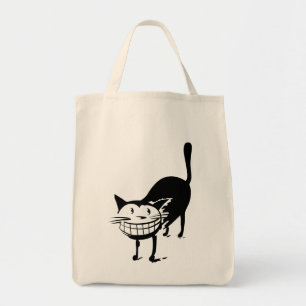 Grinning Cat Tote Bag