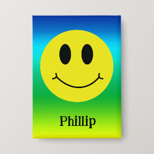 Grinning Face Classic Personalised