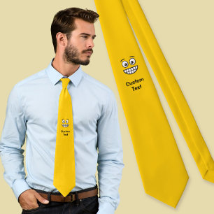 Grinning Face with Open Eyes Tie