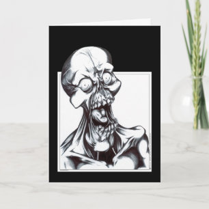 Grinning Ghoul Card