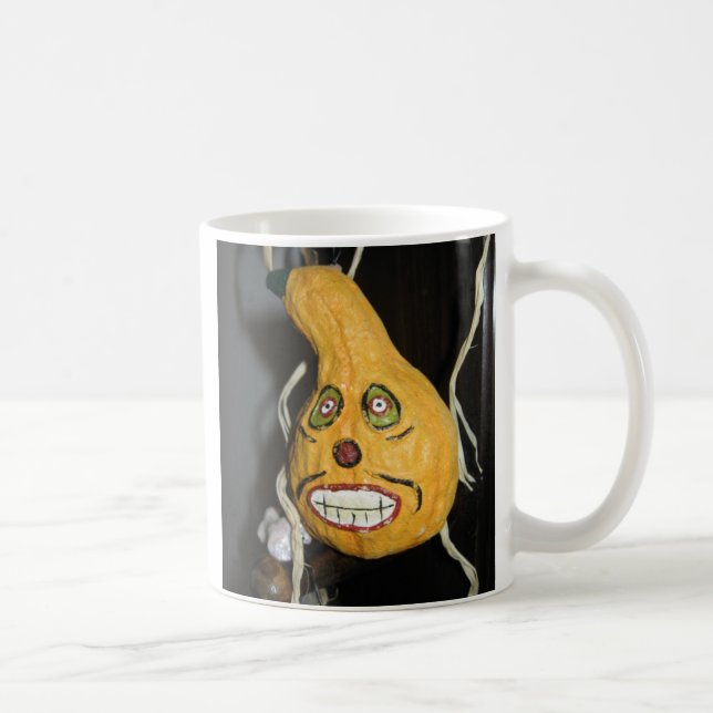 Grinning Gourd Coffee Mug (Right)