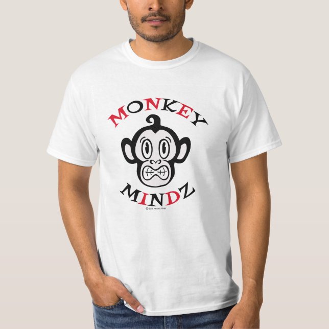 Grinning Monkey Mindz Logo T-Shirt (Front)