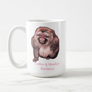 Grinning Monkey Mug- Customisable Coffee Mug