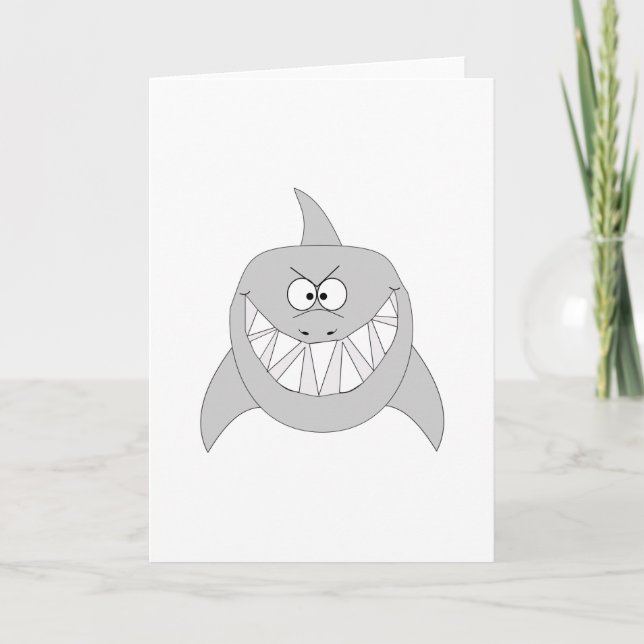 Grinning Shark Card (Front)
