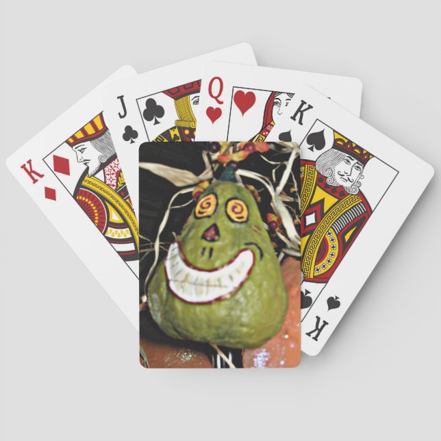 Grinning Squash Playing Cards (Back)