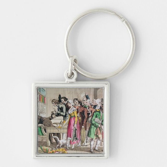 Gripardin, the Public Prosecutor of Normandy Key Ring (Front)