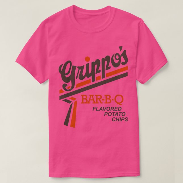 grippos barbq flavoued potato chips T T-Shirt (Design Front)