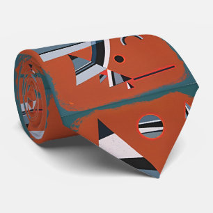 Gris by Wassily Kandinsky: Retro Art Redefined Tie