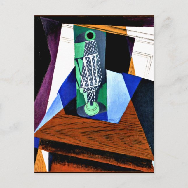 Gris - Glass on a Table Postcard (Front)