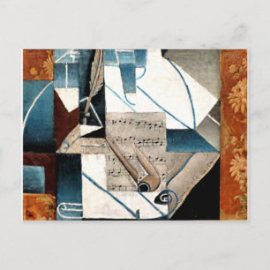 Gris - Pen and Pipe Postcard