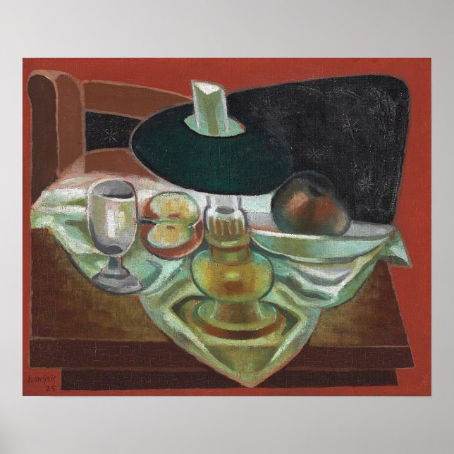 Gris - Under The Lamp 1925 Poster (Front)