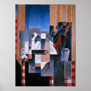 Gris - Violin And Guitar Poster