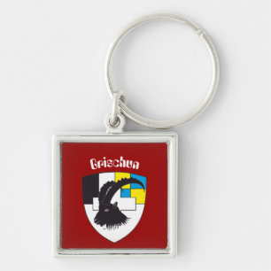 Grischun Svizra Schlüsselanhänger Key Ring