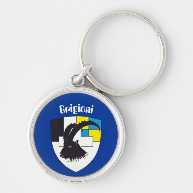Grischun Svizra Schlüsselanhänger Key Ring (Front)