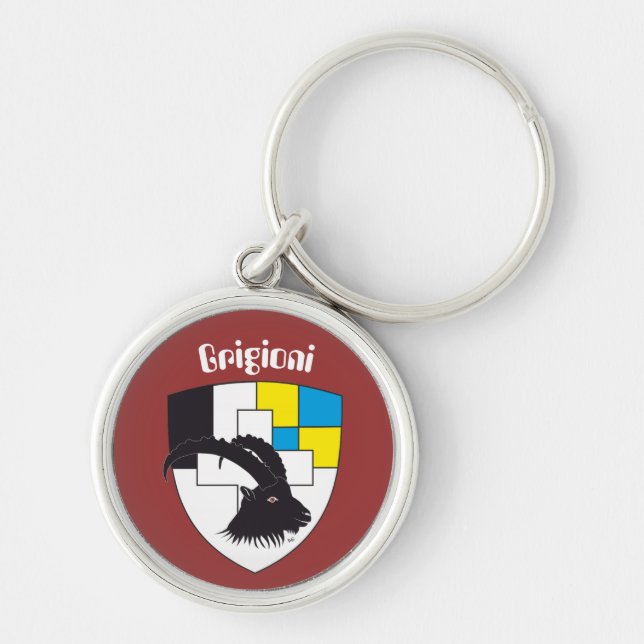 Grischun Svizra Schlüsselanhänger Key Ring (Front)