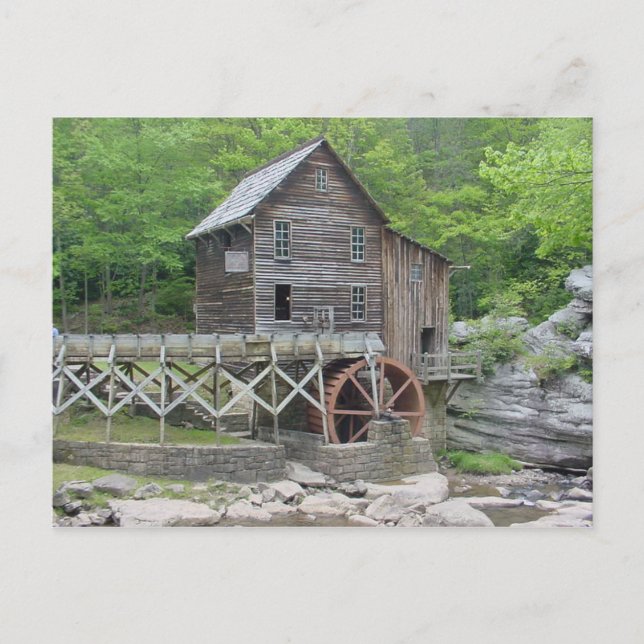 grist mill 4 postcard (Front)