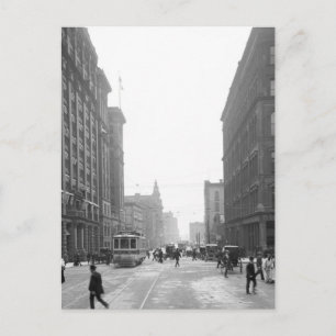 Griswold Street, Detroit: 1906 Postcard