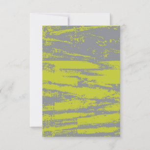 Gritty and Edgy Blank Invitation Card