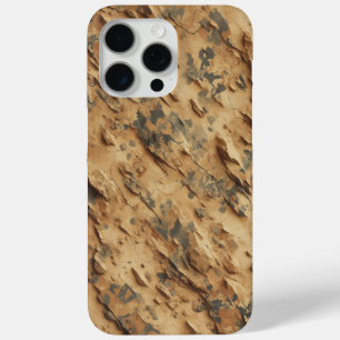 Gritty Desert, textured camo, rugged design iPhone 15 Pro Max Case