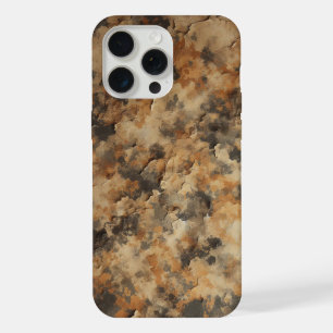 Gritty Desert, textured camo, rugged design iPhone 15 Pro Max Case