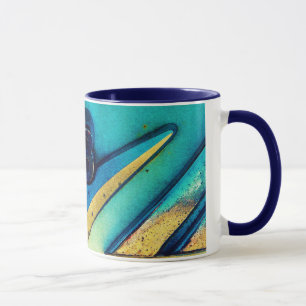Gritty V8 Engine Emblem Mug