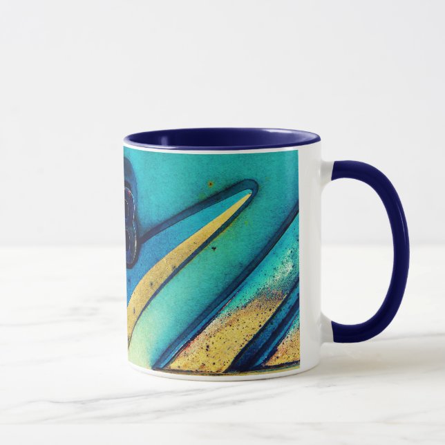 Gritty V8 Engine Emblem Mug (Right)