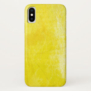 Gritty Yellow Watercolor Case-Mate iPhone Case