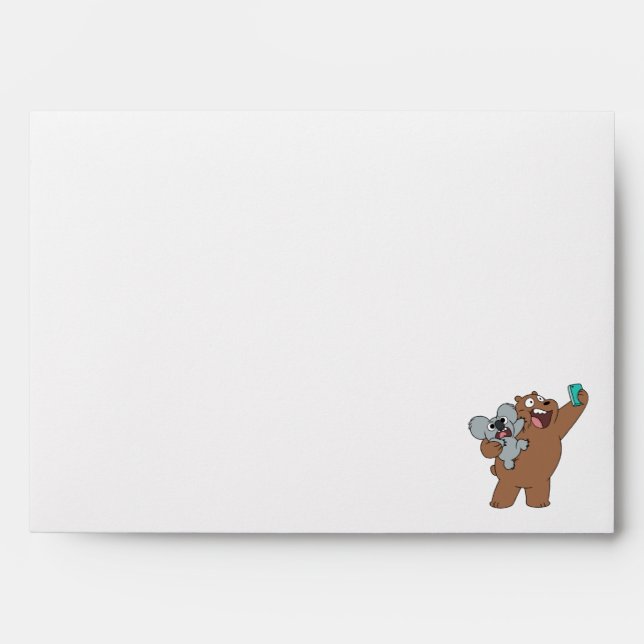 Grizz & Nom Nom - #InternetFamous Envelope (Front)