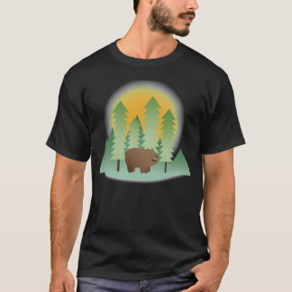 Grizz Pine Trees - We Bare Bears T-Shirt