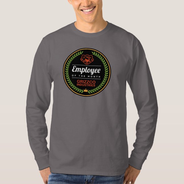 Grizzco Industries Employee of the Month T-Shirt (Front)